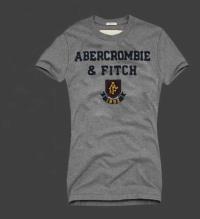 dames abercrombie fitch korte tees 1892 grijs Store Enschede azdzd210